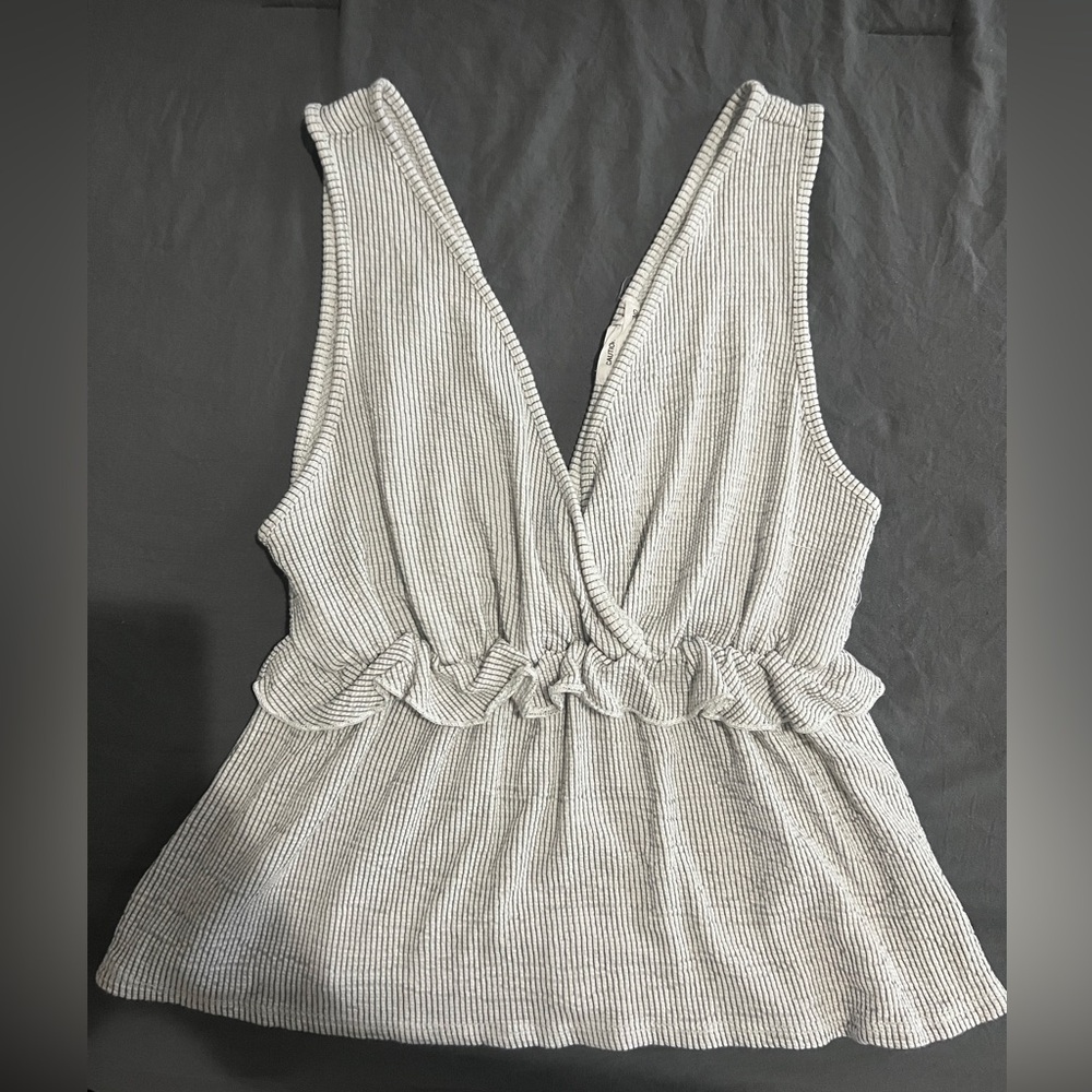 Sleeveless blouse boho fit